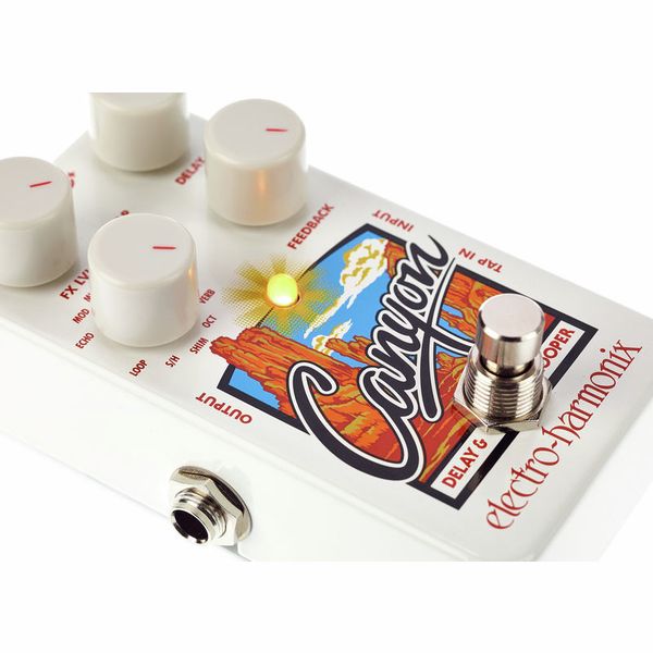 Electro Harmonix Canyon Delay & Looper Pedal Para Guitarra