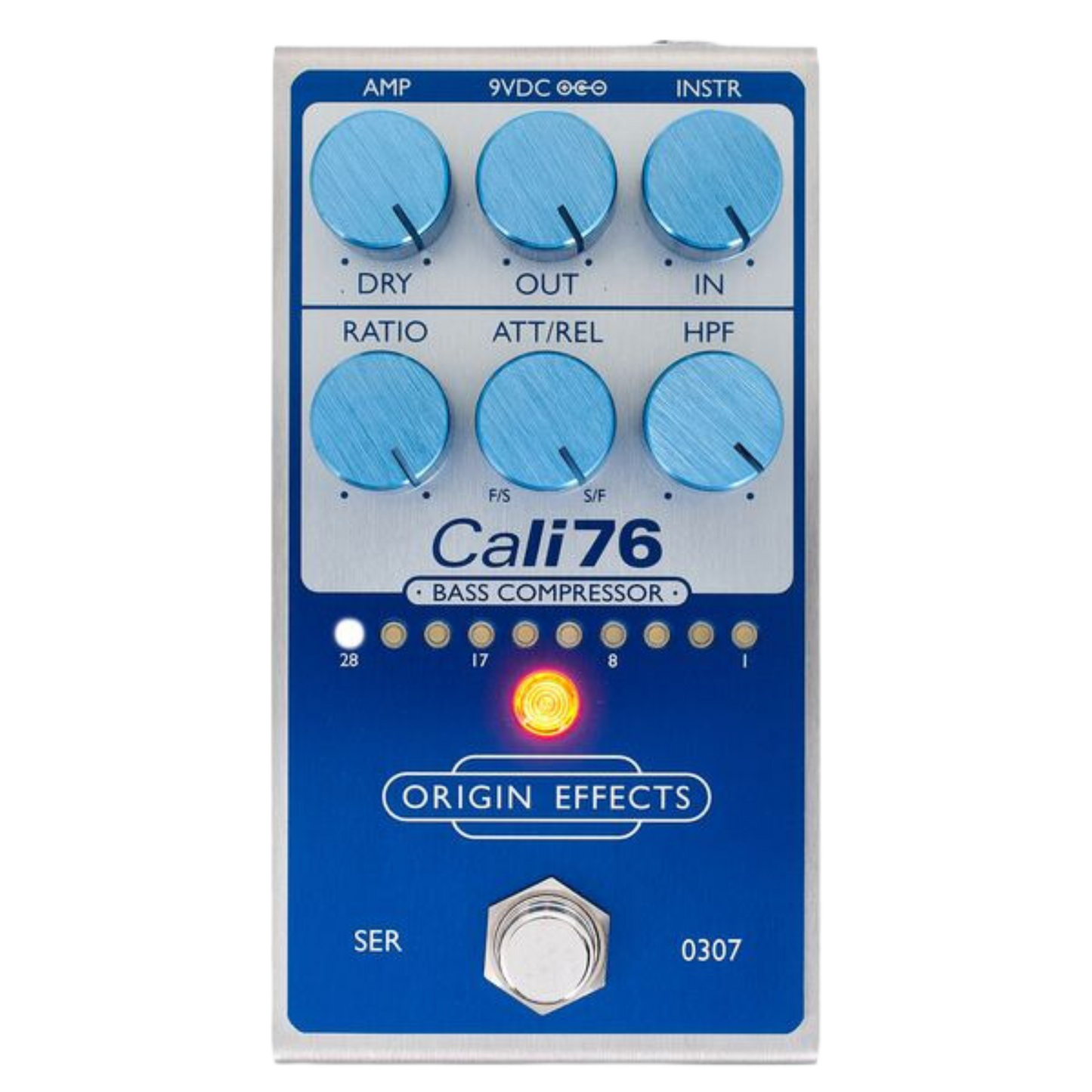 Origin Effects Cali76 MK2 Bass Compressor Blue