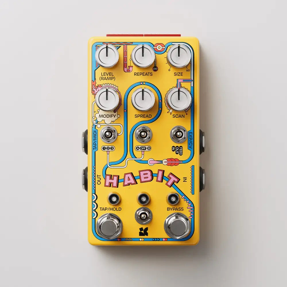 Chase Bliss Habit Echo Collector Pedal Para Guitarra