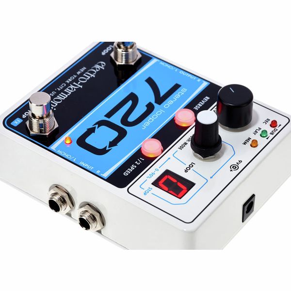 Electro Harmonix 720 Looper Pedal Para Guitarra E Contrabaixo