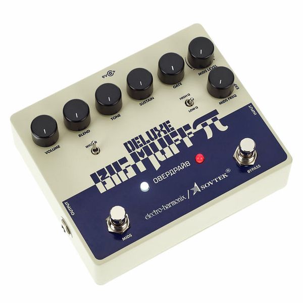 Electro Harmonix Sovtek Deluxe Big Muff Pi Pedal Para Guitarra