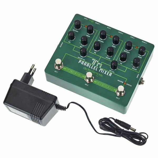 Electro Harmonix Tri Parallel Mixer Pedal Para Guitarra E Contrabaixo