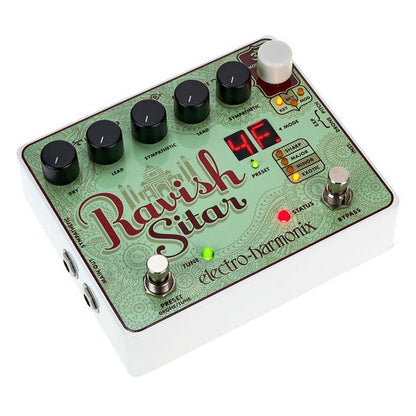 Electro Harmonix Ravish Sitar Pedal Para Guitarra E Contrabaixo