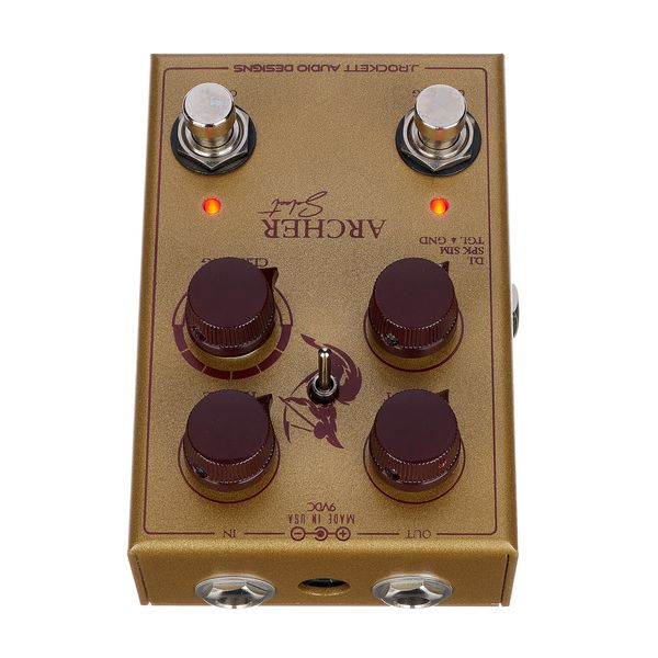 J. Rockett Archer Select Pedal Para Guitarra E Contrabaixo