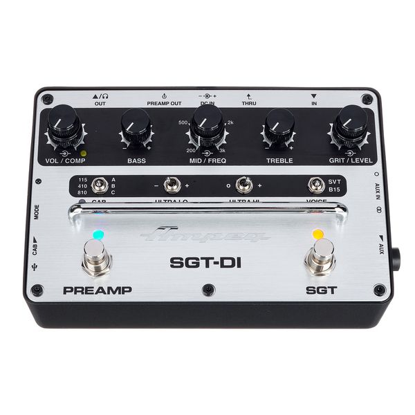 Sgt-Di Bass Preamp Pedal Para Contrabaixo