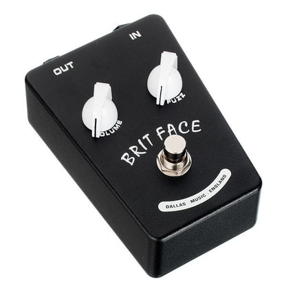 Compact Series Dallas Brit Face Fuzz Black Pedal Para Guitarra