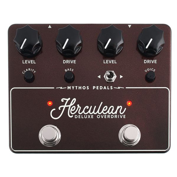 Herculean Deluxe Overdrive Pedal Para Guitarra