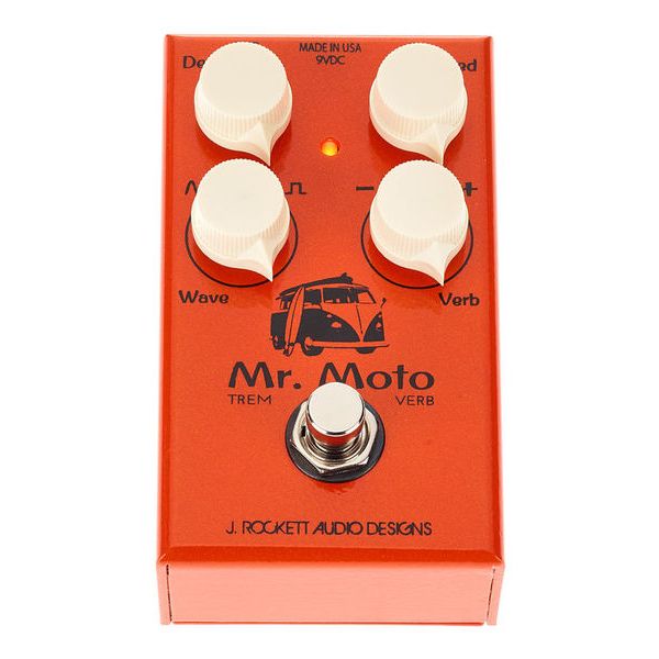 J. Rockett Mr. Moto Pedal Para Guitarra E Contrabaixo