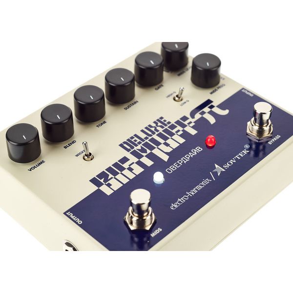 Electro Harmonix Sovtek Deluxe Big Muff Pi Pedal Para Guitarra