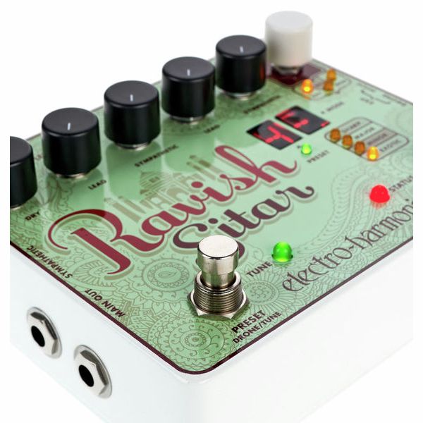 Electro Harmonix Ravish Sitar Pedal Para Guitarra E Contrabaixo