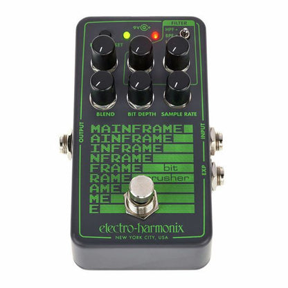 Electro Harmonix Mainframe Bit Crusher Pedal Para Guitarra E Contrabaixo