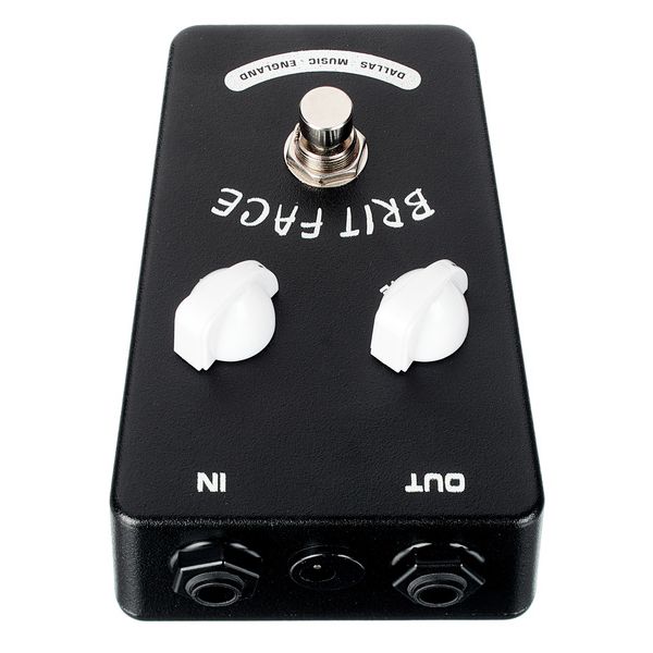 Compact Series Dallas Brit Face Fuzz Black Pedal Para Guitarra