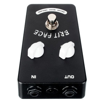 Compact Series Dallas Brit Face Fuzz Black Pedal Para Guitarra