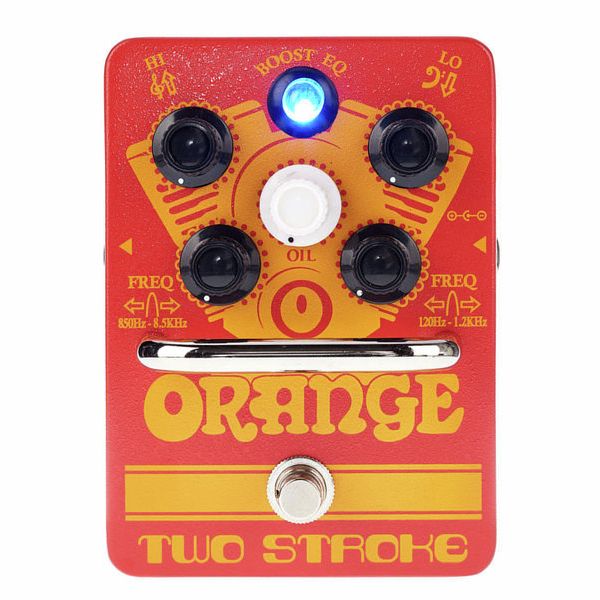 Orange Two Stroke Pedal Para Guitarra E Contrabaixo