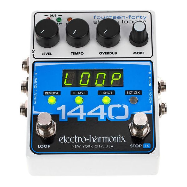 Electro Harmonix 1440 Stereo Looper Effects Pedal Para Guitarra