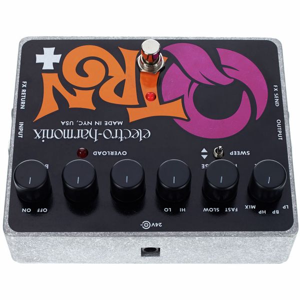 Electro Harmonix Q-Tron Plus Pedal Para Guitarra E Contrabaixo