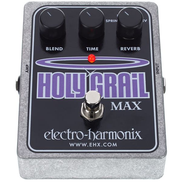 Electro Harmonix Holy Grail Max Pedal Para Guitarra E Contrabaixo