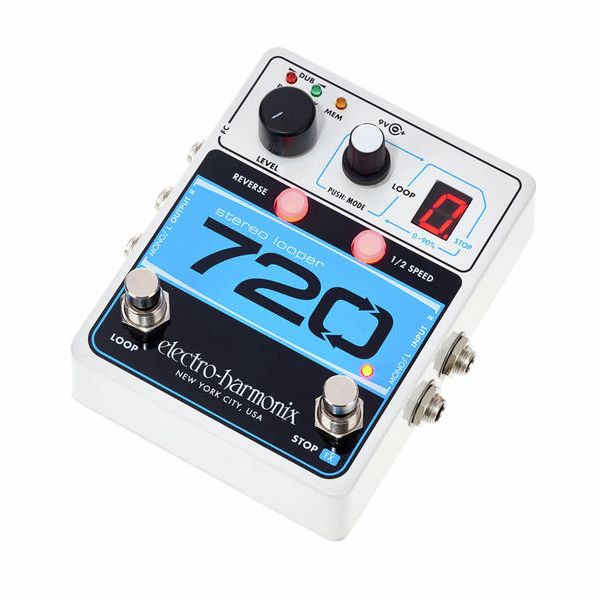 Electro Harmonix 720 Looper Pedal Para Guitarra E Contrabaixo