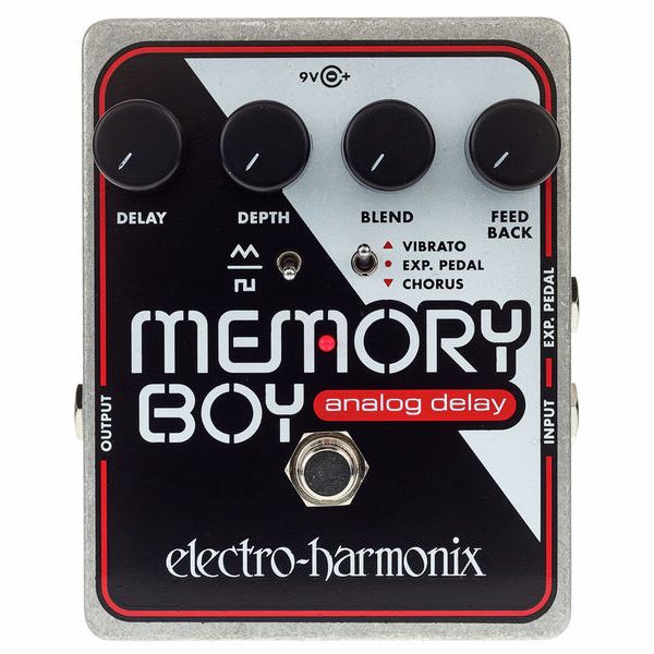 Electro Harmonix Memory Boy Analog Delay Pedal Para Guitarra E Contrabaixo