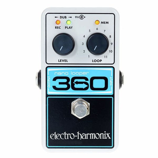 Electro Harmonix 360 Nano Looper Pedal Para Guitarra E Contrabaixo