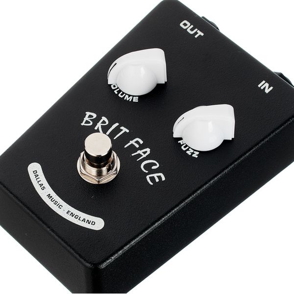 Compact Series Dallas Brit Face Fuzz Black Pedal Para Guitarra