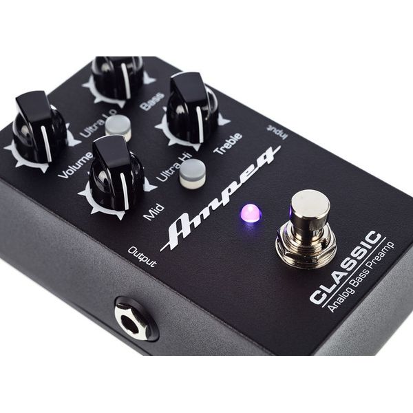 Classic Analog Bass Preamp Pedal Para Contrabaixo