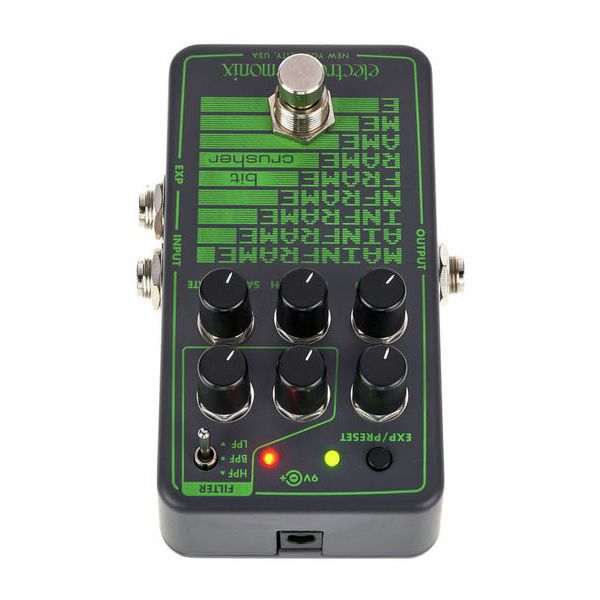 Electro Harmonix Mainframe Bit Crusher Pedal Para Guitarra E Contrabaixo