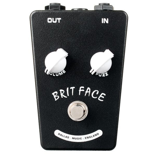 Compact Series Dallas Brit Face Fuzz Black Pedal Para Guitarra