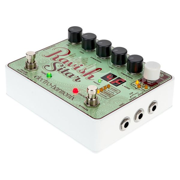 Electro Harmonix Ravish Sitar Pedal Para Guitarra E Contrabaixo