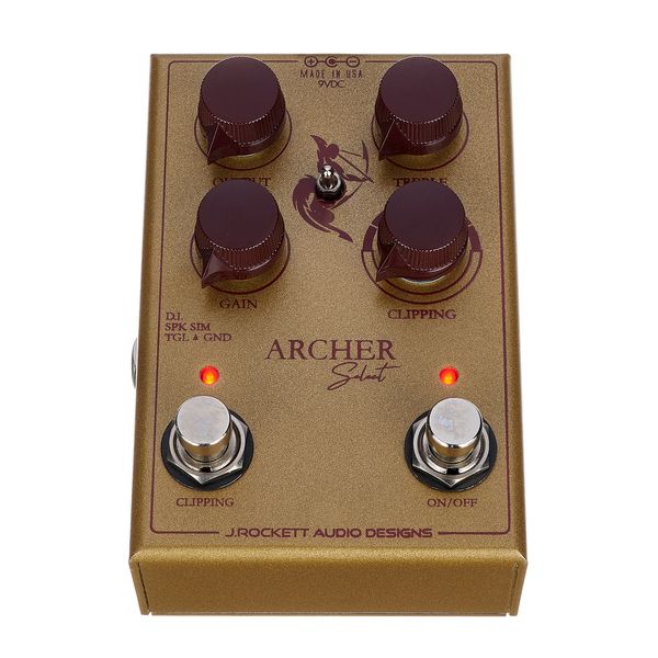 J. Rockett Archer Select Pedal Para Guitarra E Contrabaixo