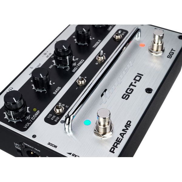 Sgt-Di Bass Preamp Pedal Para Contrabaixo