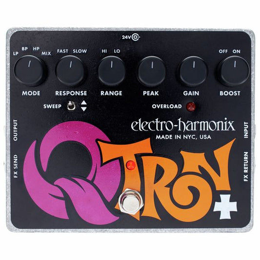 Electro Harmonix Q-Tron Plus Pedal Para Guitarra E Contrabaixo