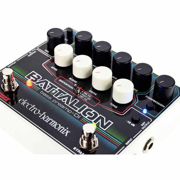 Electro Harmonix Battalion Bass Preamp Pedal Para Contrabaixo