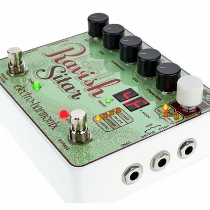 Electro Harmonix Ravish Sitar Pedal Para Guitarra E Contrabaixo