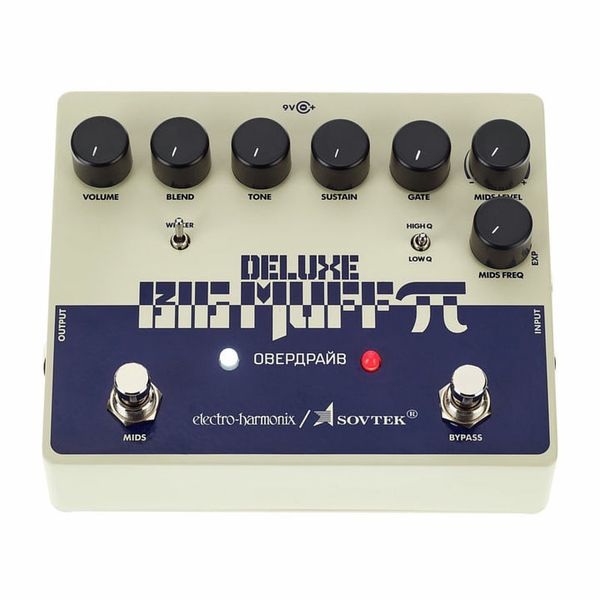 Electro Harmonix Sovtek Deluxe Big Muff Pi Pedal Para Guitarra