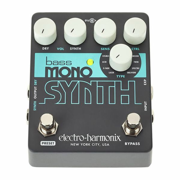 Electro Harmonix Bass Mono Synth Pedal Para Contrabaixo