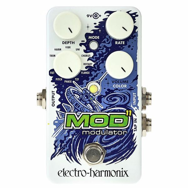 Electro Harmonix Mod11 Modulator Pedal Para Guitarra E Contrabaixo