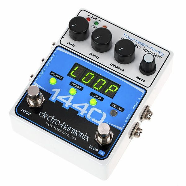 Electro Harmonix 1440 Stereo Looper Effects Pedal Para Guitarra