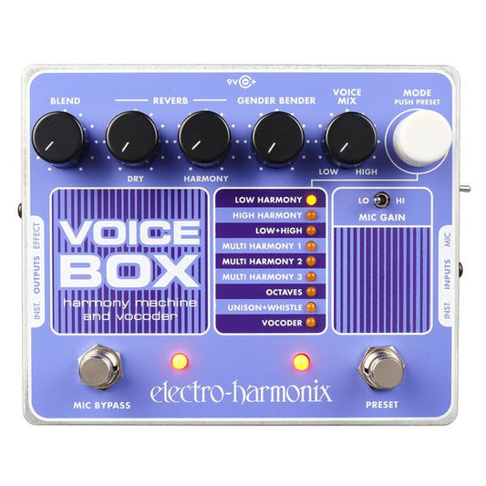 Electro Harmonix Voice Box Pedal Para Guitarra