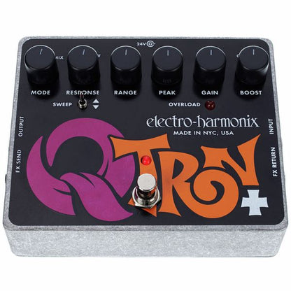 Electro Harmonix Q-Tron Plus Pedal Para Guitarra E Contrabaixo