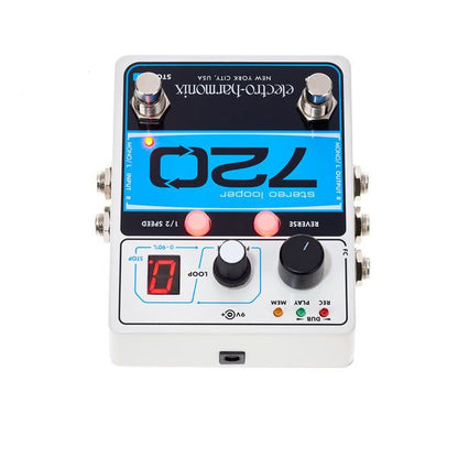 Electro Harmonix 720 Looper Pedal Para Guitarra E Contrabaixo