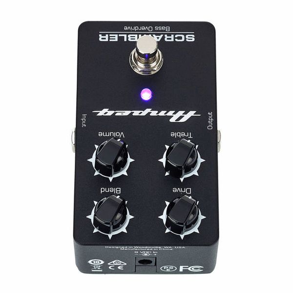 Scrambler Bass Overdrive Pedal Para Contrabaixo