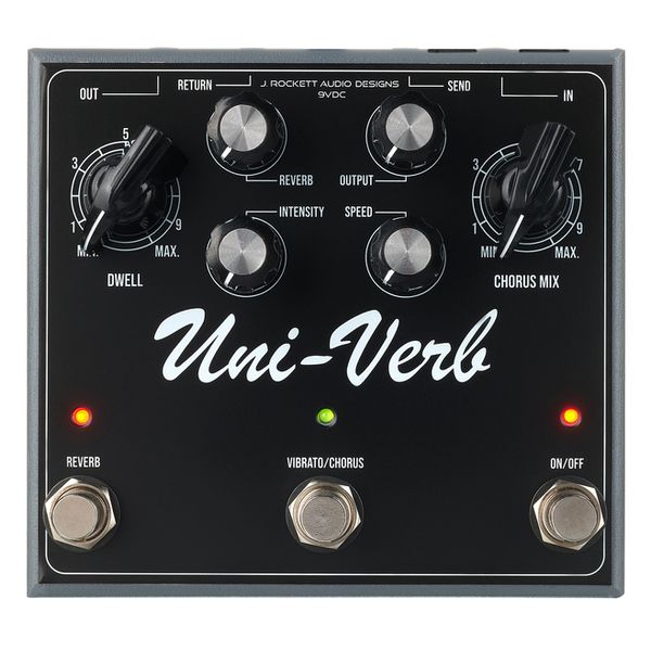 J. Rockett Uni-Verb Pedal Para Guitarra E Contrabaixo