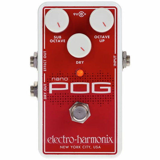 Electro Hamonix Nano Pog Pedal Para Guitarra