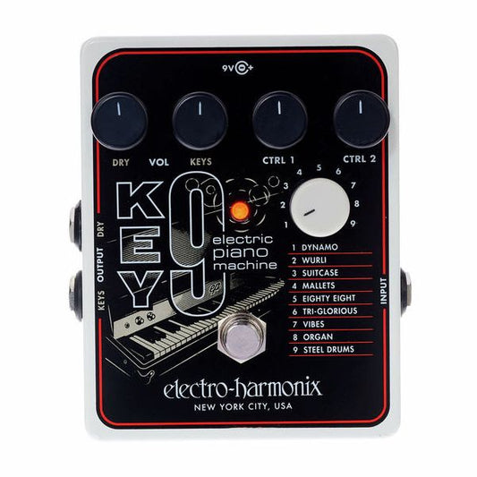 Electro Harmonix Key9 Electric Piano Machine Pedal Para Guitarra