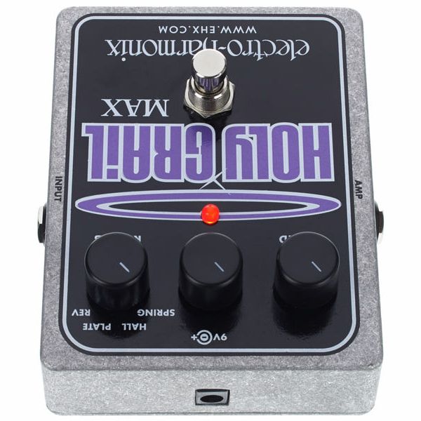 Electro Harmonix Holy Grail Max Pedal Para Guitarra E Contrabaixo