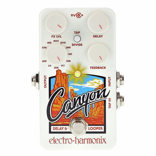 Electro Harmonix Canyon Delay & Looper Pedal Para Guitarra