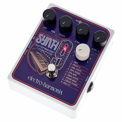 Electro Harmonix Synth9 Synthesizer Machine Pedal Para Guitarra E Contrabaixo