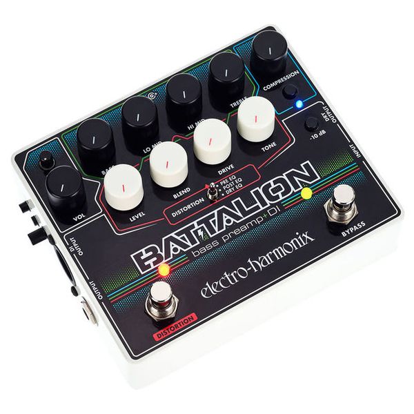 Electro Harmonix Battalion Bass Preamp Pedal Para Contrabaixo