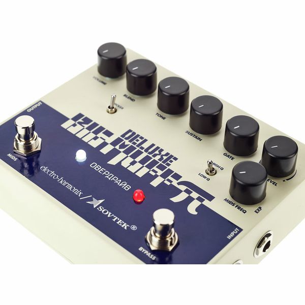 Electro Harmonix Sovtek Deluxe Big Muff Pi Pedal Para Guitarra